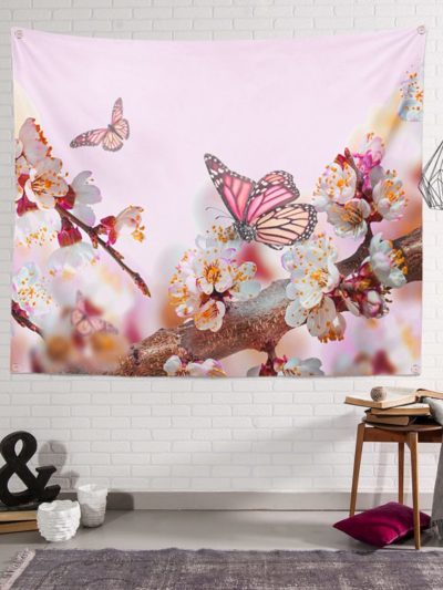 Wandtuch / Tapisserie – Schmetterlingsgeflüster