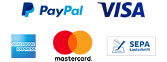 PayPal, Kreditkarte, Lastschrift