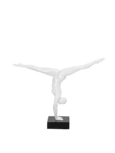 Skulptur Athlete 120 Weiß